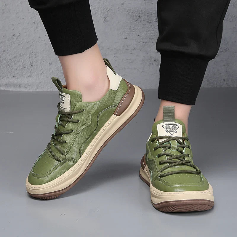 Noble Italiana Echtes Leder Sneakers
