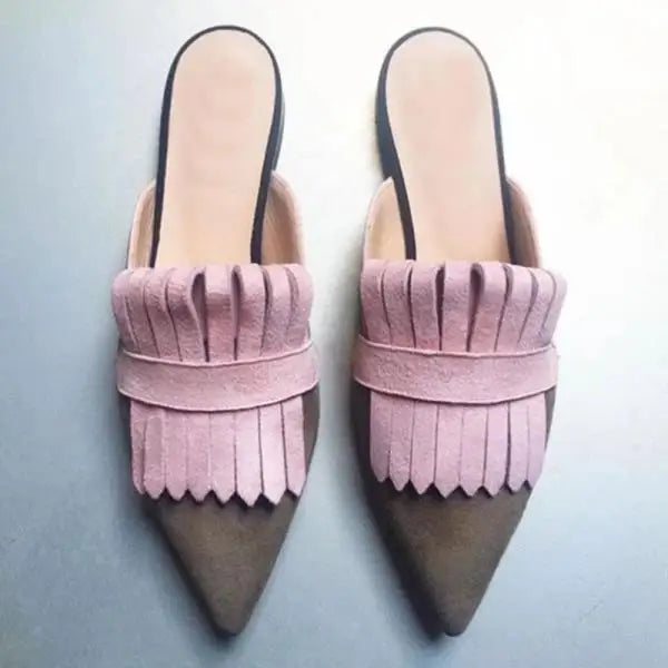 Offene Fersen Pumps