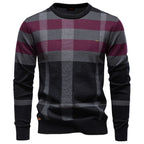 Rosenfeld | Strickpullover für Herren mit Rautendesign