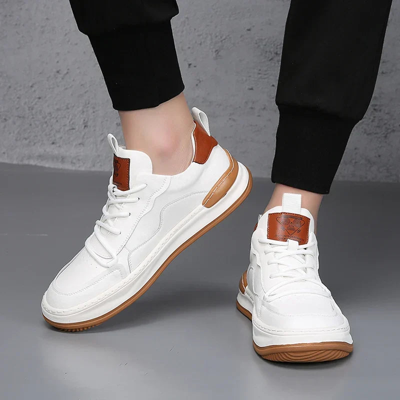 Noble Italiana Echtes Leder Sneakers