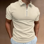 Evan | Zip-Poloshirt mit moderner Linie
