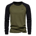 Lambert | Langarmshirt mit Raglanärmeln" can be rewritten as:

"Lambert | Langarmshirt mit Raglan-Ärmeln