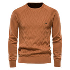 Theodor | Herrenpullover im Rautendesign
