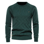 Theodor | Herrenpullover im Rautendesign