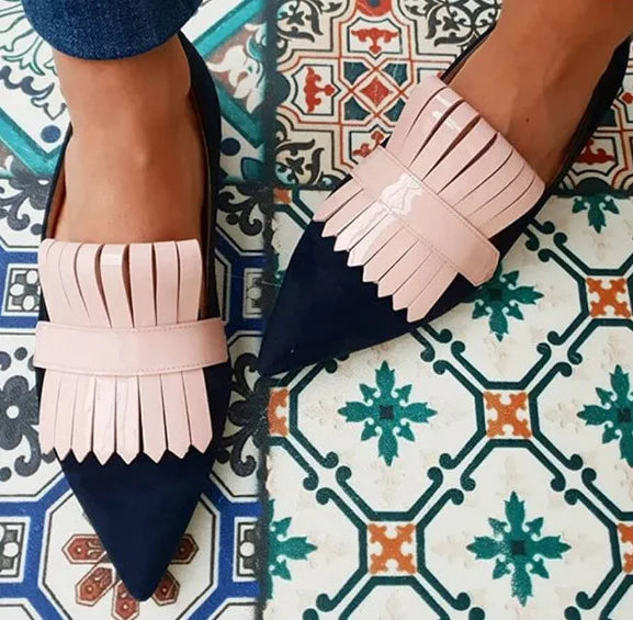 Offene Fersen Pumps