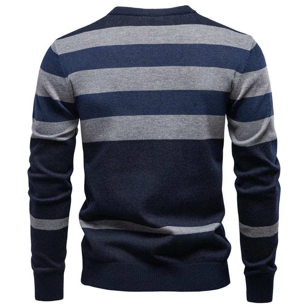 Rosenfeld | Strickpullover für Herren mit Rautendesign