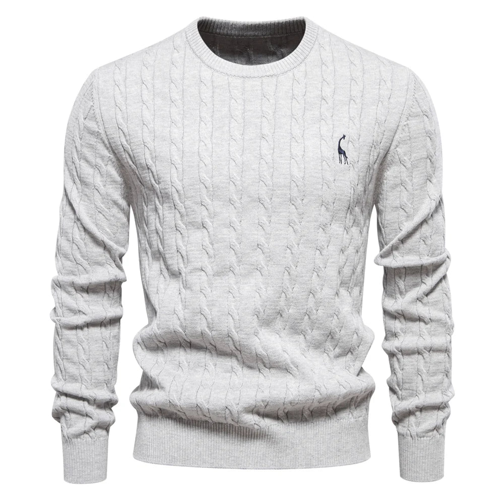 Falkner | Strickmodern Herrenpullover