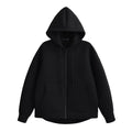 VEUGER MODEHOUS-Casual Lockere Passform Zip-Jacke