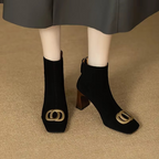Samte Stiefel von Opium