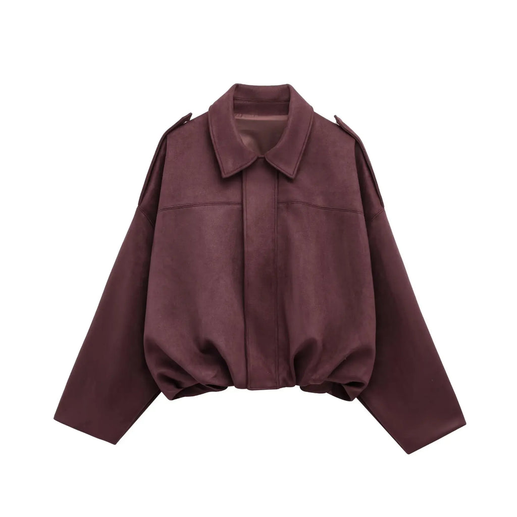 VEUGER MODEHOUS™ | Wildleder-Look Jacke