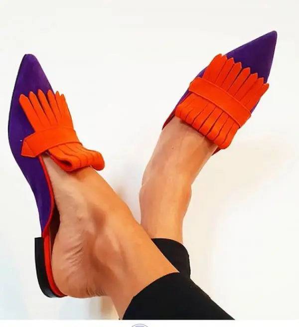 Offene Fersen Pumps