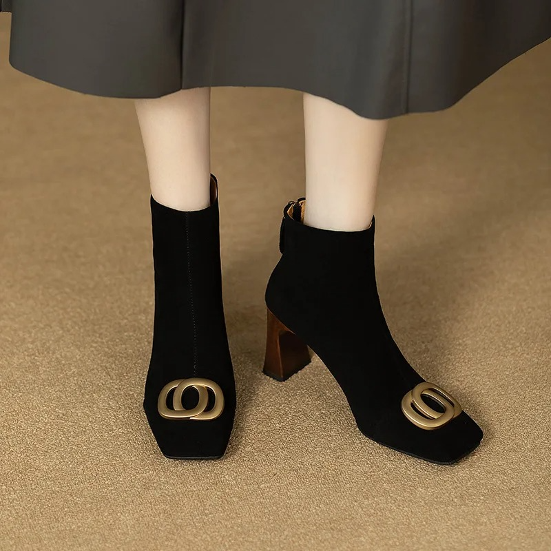 Samte Stiefel von Opium