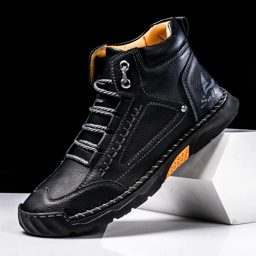 St. Moritz Leder High Top Schuhe