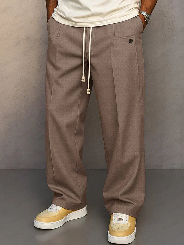 Victor | Elegante Herrenhose mit verstellbarem Tunnelzug