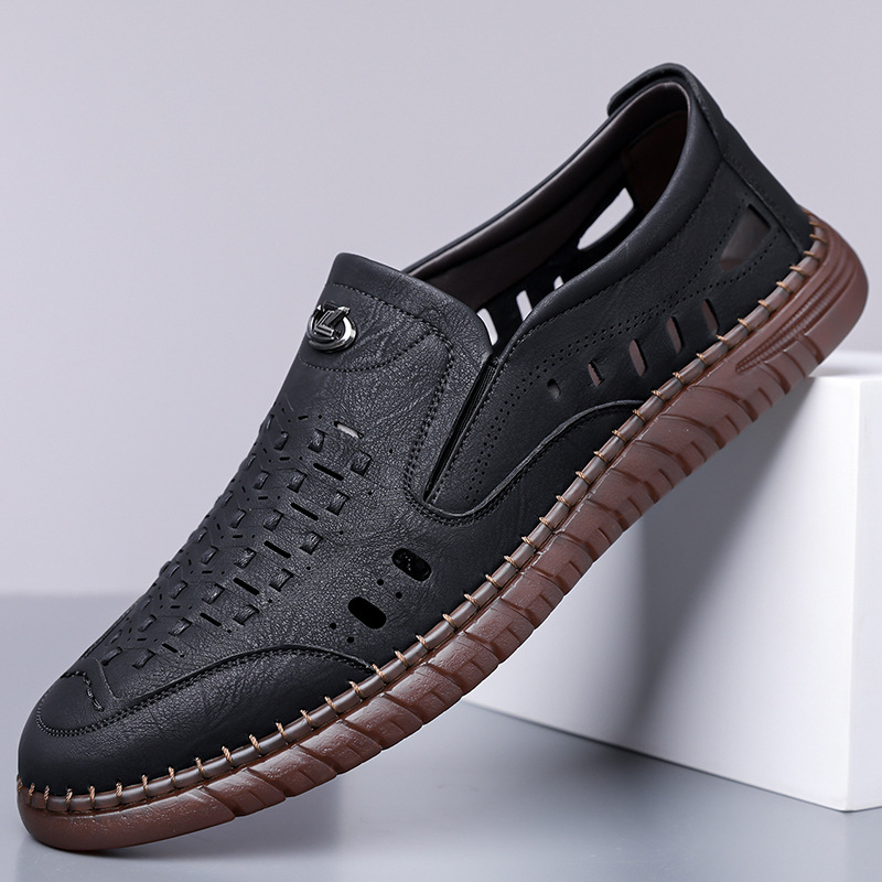 Carver Echtes Leder Schuhe