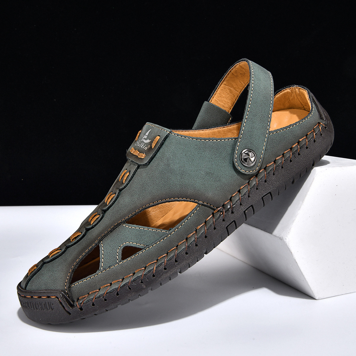 Treklander Leder Sandalen