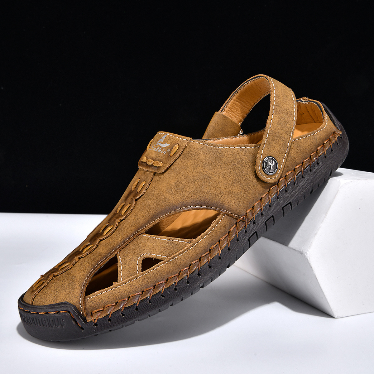 Treklander Leder Sandalen