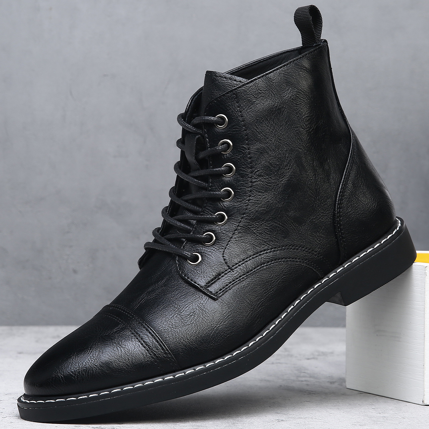 Bradford Echtes Leder Stiefel