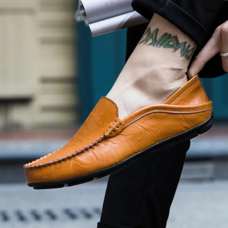Echte Leder Slipper