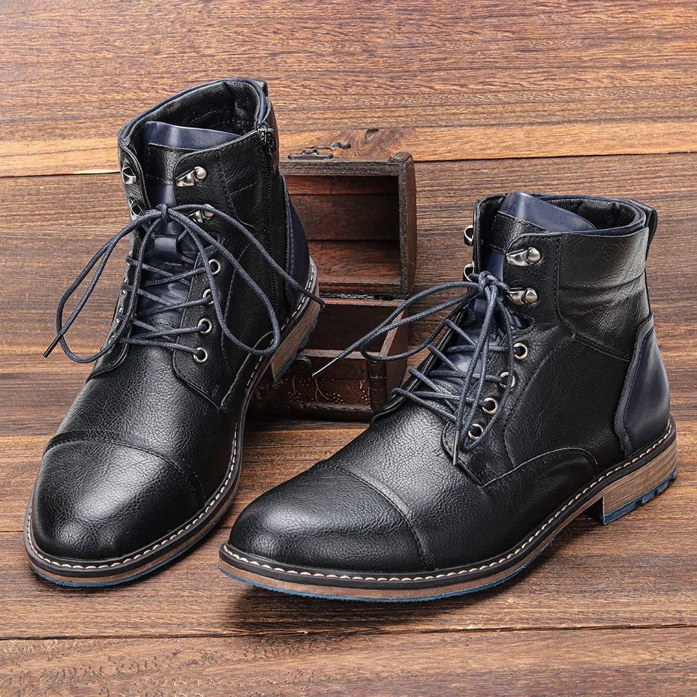 Jack Smith Echtes Lederstiefel
