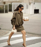 VEUGER MODEHOUS™ | Wildleder-Look Jacke
