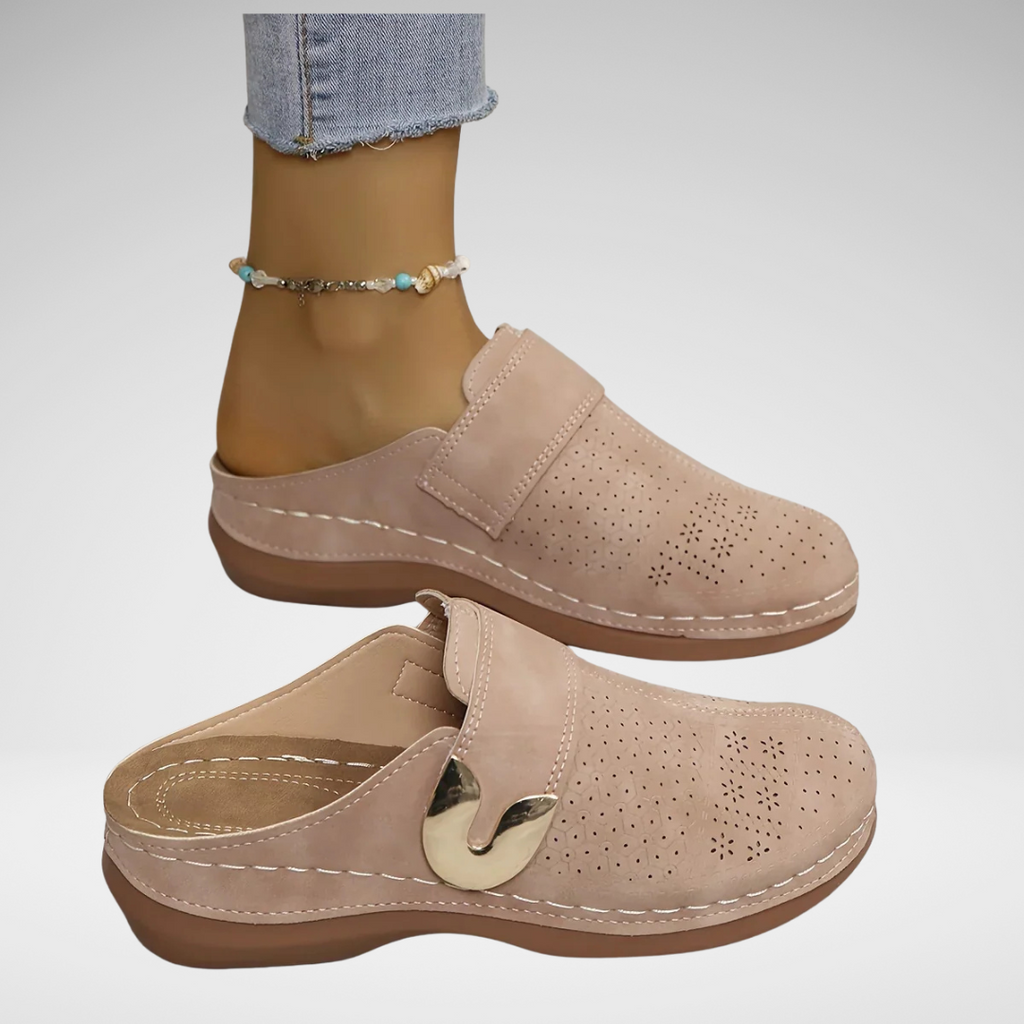 Elva | Elegante Stützsandalen mit Keilabsatz