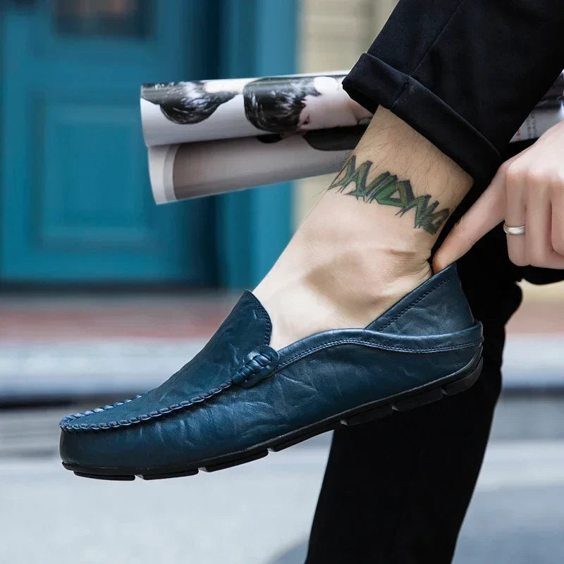 Echte Leder Slipper