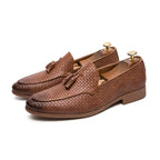 Lombardi Woven Tassel Loafers