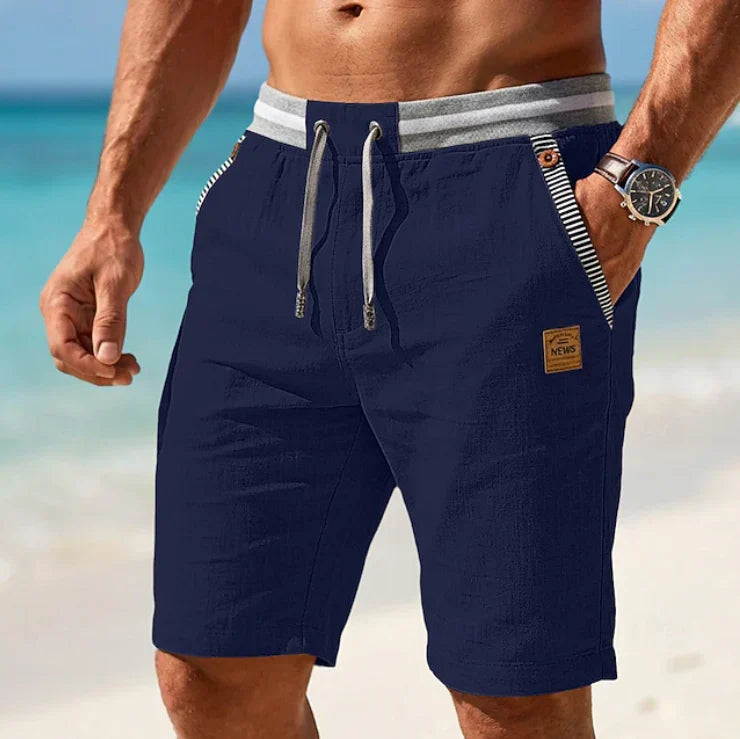 Veuger modehous | Leinen Sommer-Shorts (1 Kaufen, 1 GRATIS dazu)