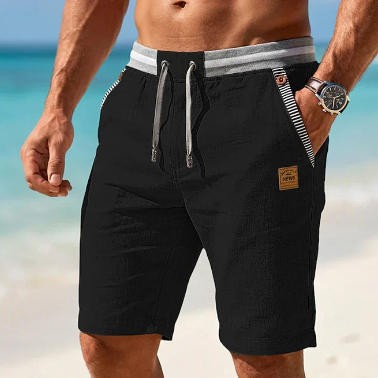 Veuger modehous | Leinen Sommer-Shorts (1 Kaufen, 1 GRATIS dazu)