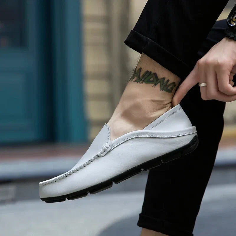 Echte Leder Slipper