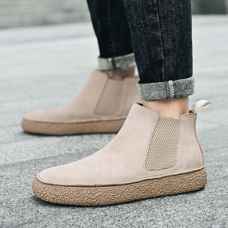 Bristol Wildleder Chelsea Stiefel