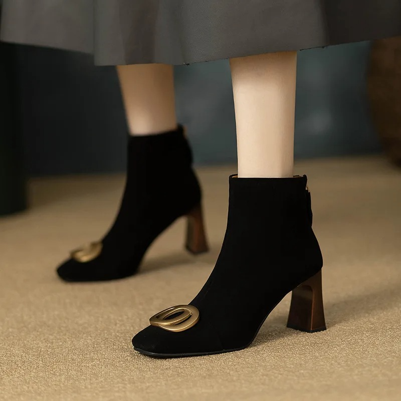 Samte Stiefel von Opium