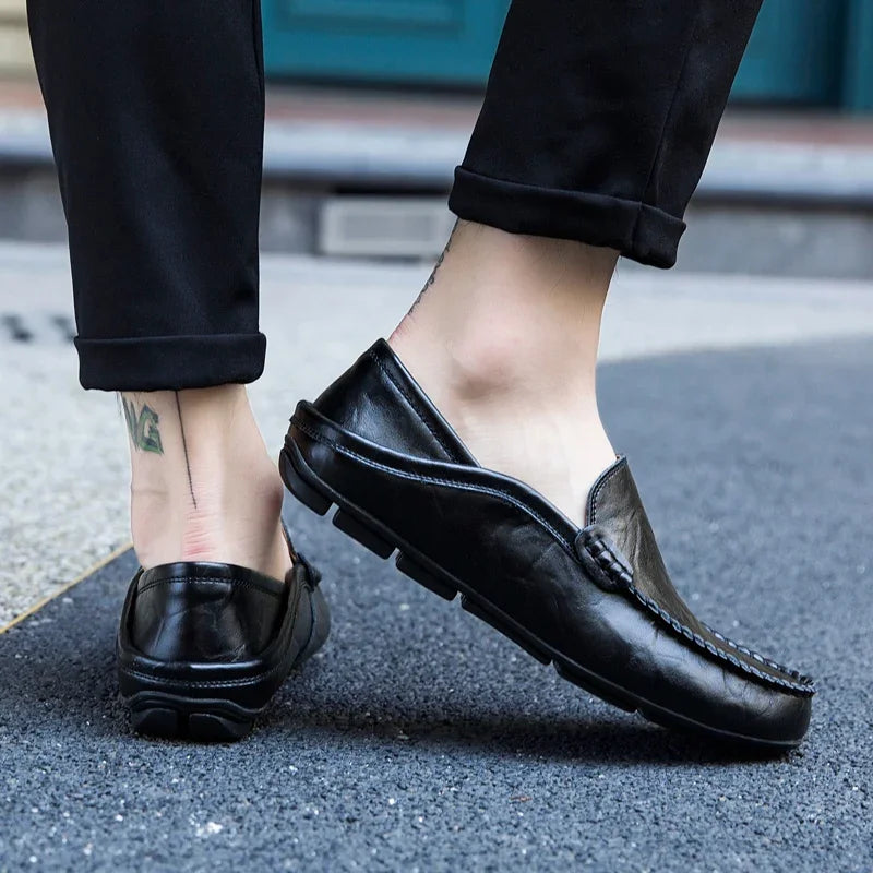 Echte Leder Slipper