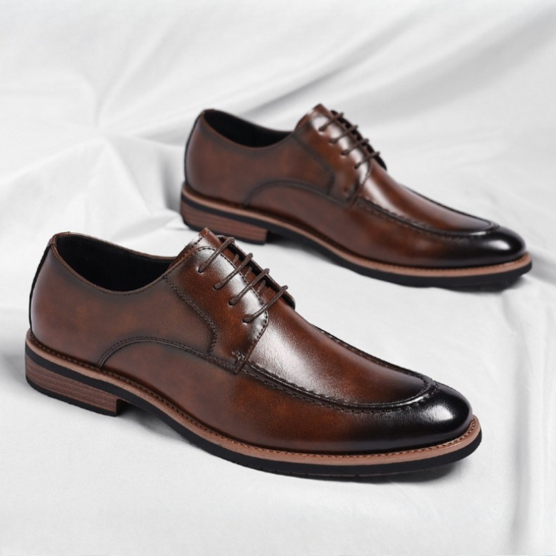Regal Leder Schnürschuhe