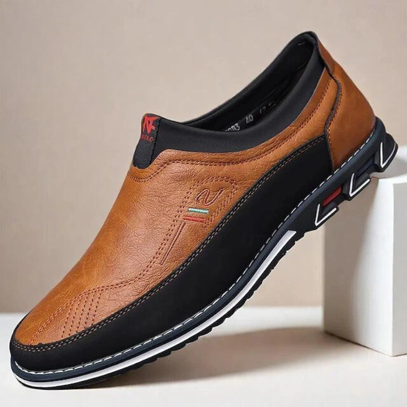Oxford Barfuß Slip-On Schuhe