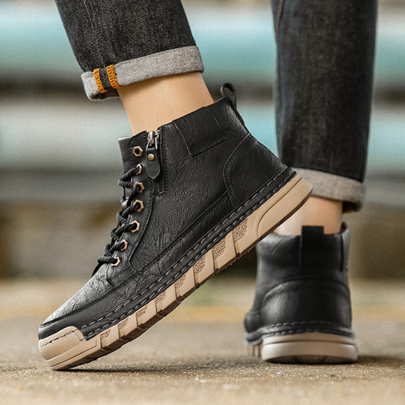 Henley Leder Schuhe