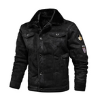Edo | Elegante Warme Jacke Mit Knopfleiste