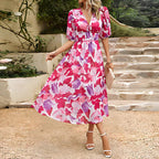 Everley | Vintage Lantern Sleeve Dress