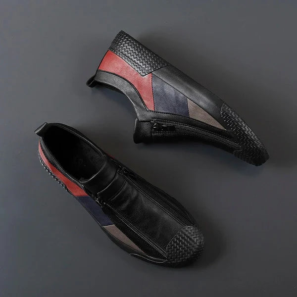 Claude Monet Leder Sneakers