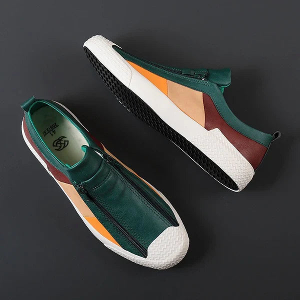 Claude Monet Leder Sneakers