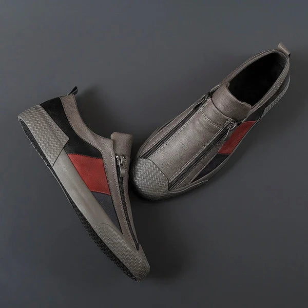 Claude Monet Leder Sneakers