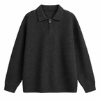 Ruben | Pullover mit Quarter-Zip