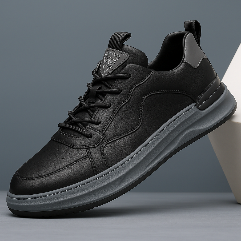 Nero Italiana Echtes Leder Sneakers