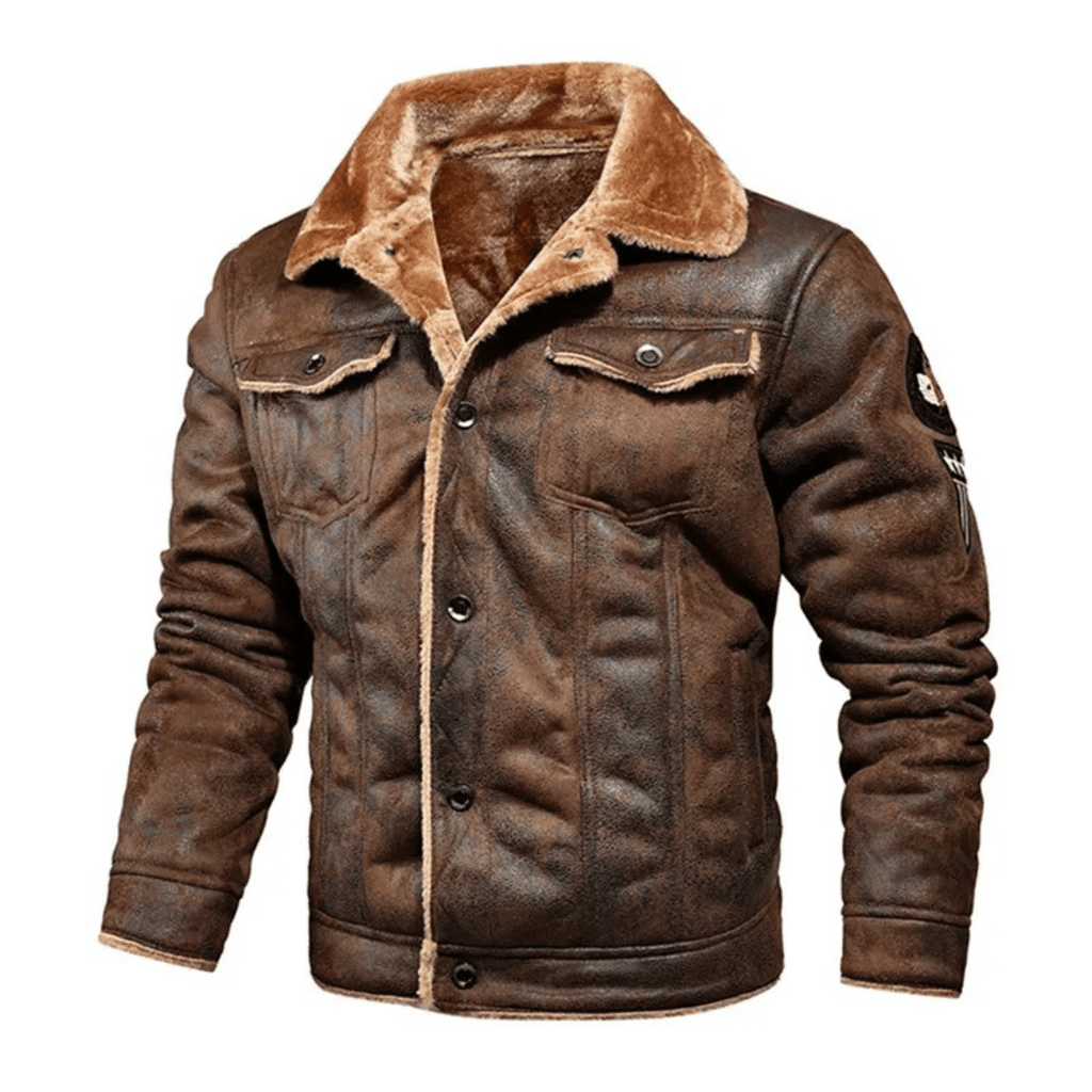 Edo | Elegante Warme Jacke Mit Knopfleiste