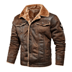 Edo | Elegante Warme Jacke Mit Knopfleiste
