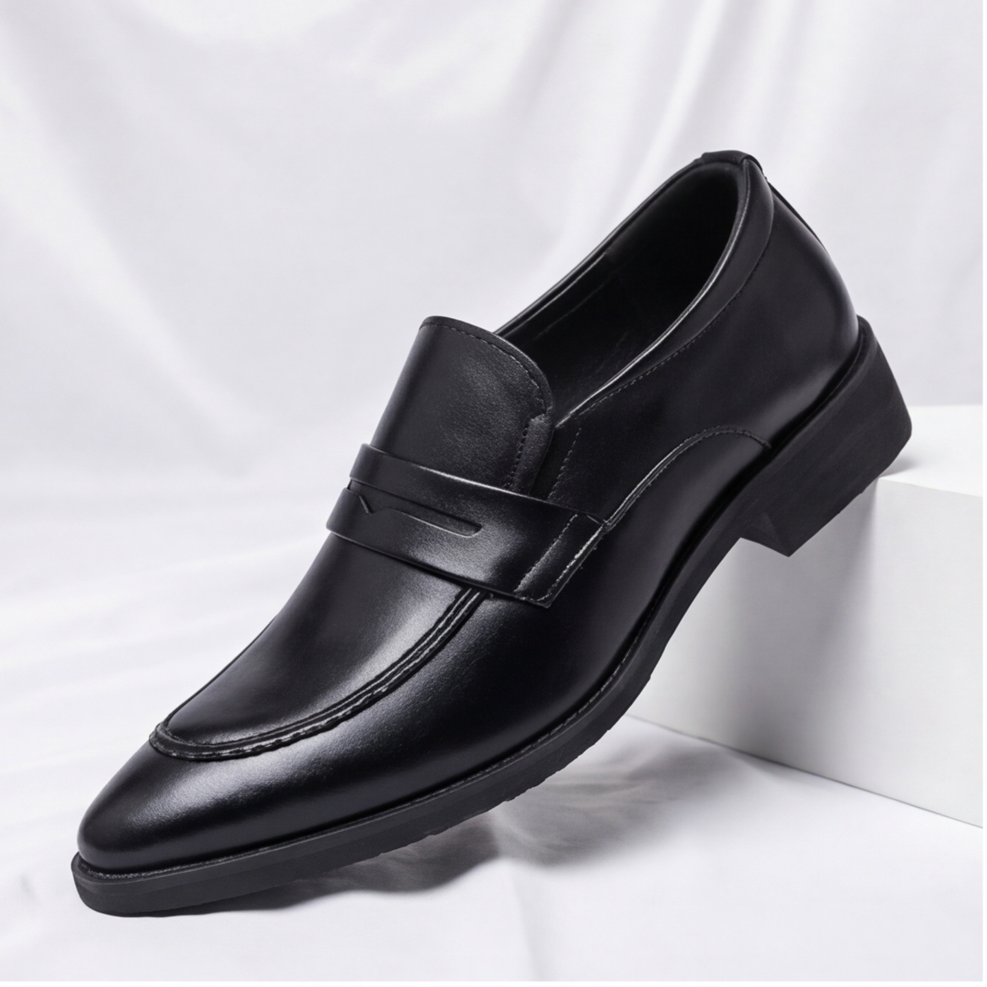 Amalfi Leder Penny Loafers
