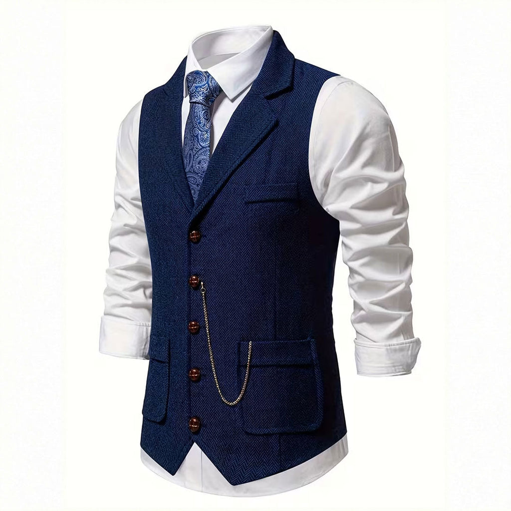 VEUGER MODEHOUS - Herren Ultra Bequeme Weste