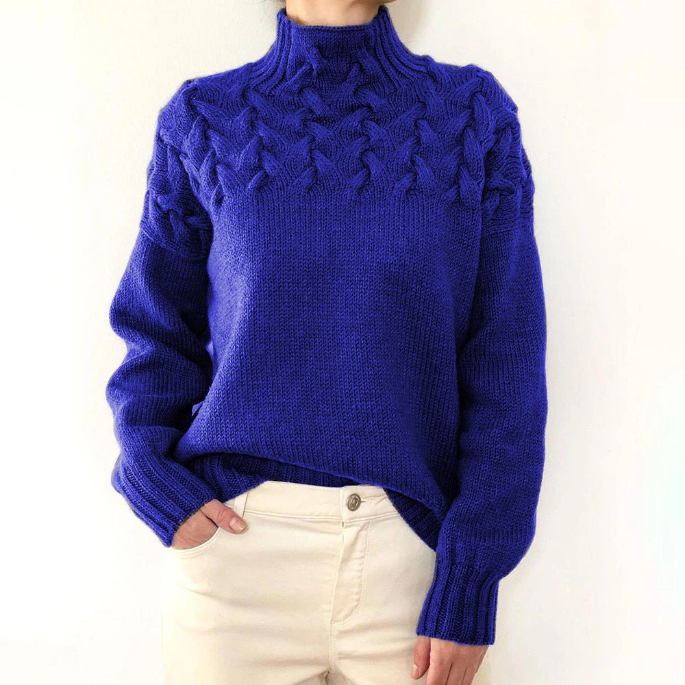 Elva | Gemütlicher Damen-Rollkragenpullover