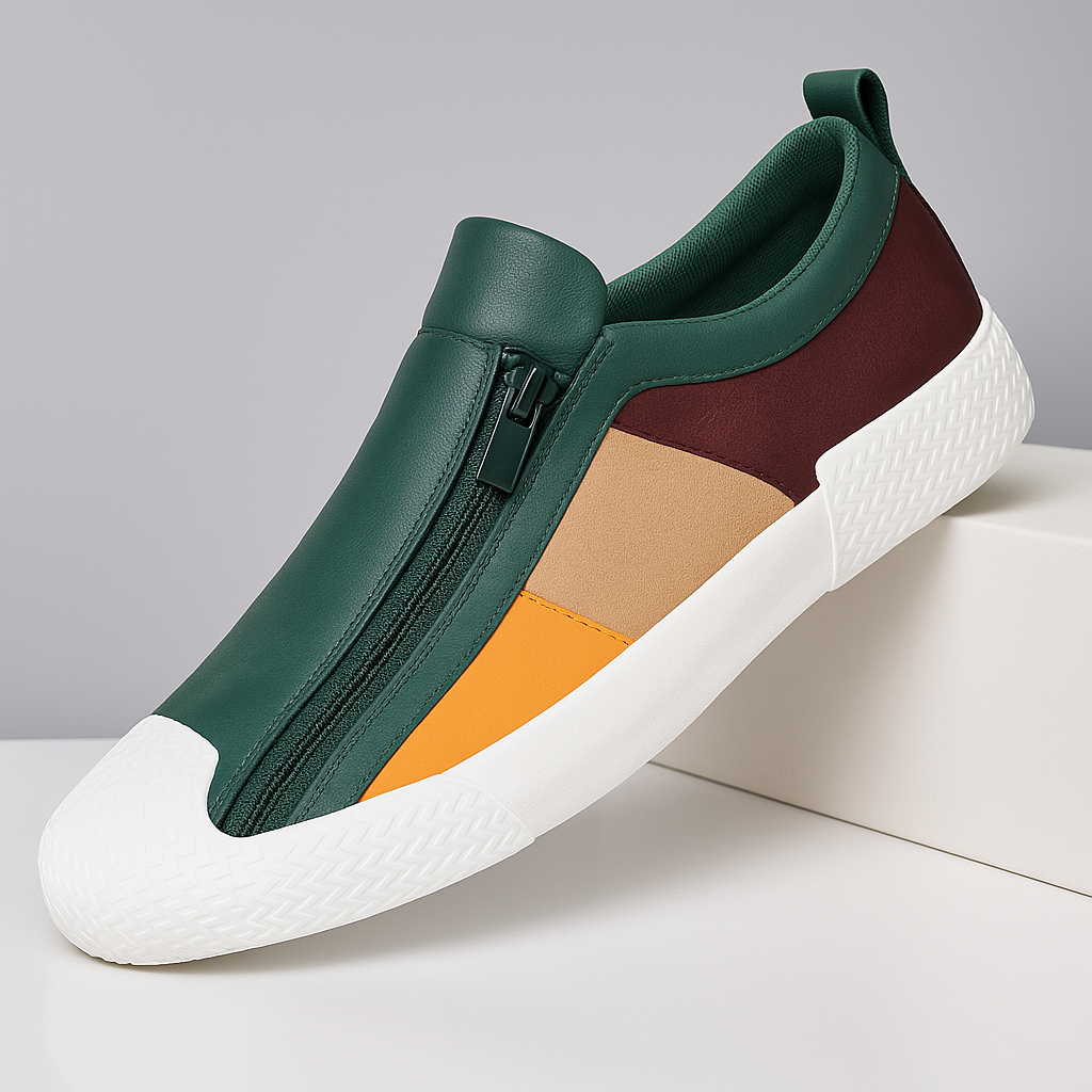 Pierre Monet Leder Sneakers
